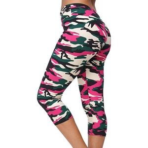 Camo Capri Leggings